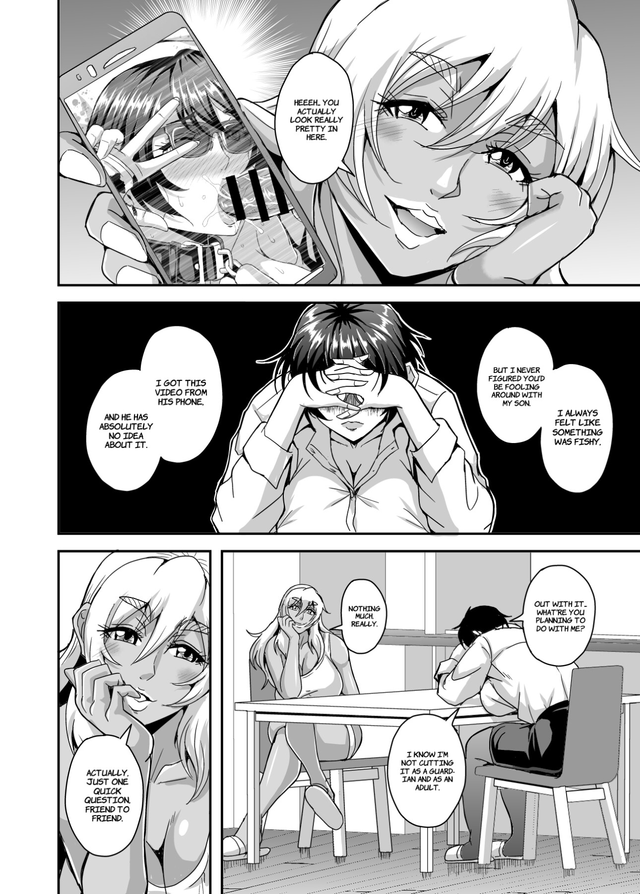 Hentai Manga Comic-A Story About a Bachelor Woman Around 40 Who is Addicted to a Relationship with a Younger Boy Who is Also a Friend's Son 3-Read-35